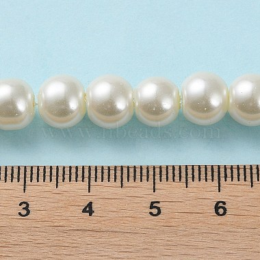 Pearlized Glass Pearl Round Beads Strands(X-HY-8D-B02)-5