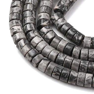 Natural Map Stone Beads Strands(G-M420-A13-01)-3