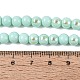 Electroplate Opaque Glass Beads Strands(EGLA-Q132-6MM-01C-11)-4