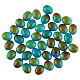 cabujones de vidrio translúcido superfindings(GLAA-FH0001-54)-2