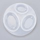 Moule ovale pendentif en silicone(DIY-F060-01)-2