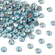 Preciosa&reg Crystal Hotfix Flatback Stones, Czech Crystal, Round(438 11 612 Chaton Rose VIVA 12 &reg), 60010 200 Aqua Bohemica AB, SS8(2.3~2.5mm)(Y-PRC-HSS8-60010-200)