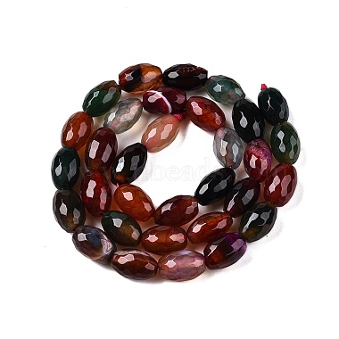 Natural Agate Beads Strands(G-T138-180D)-2