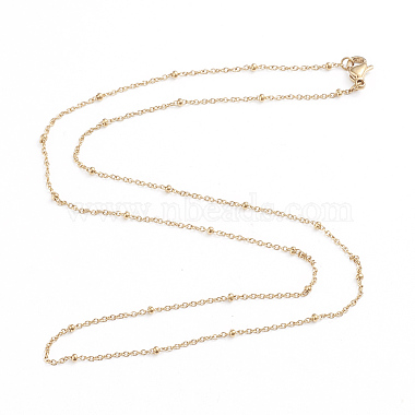 304 Stainless Steel Satellite Chain Necklaces(NJEW-L173-012-G)-2