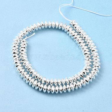 Electroplate Non-magnetic Synthetic Hematite Beads Strands(G-L485-06C-S)-2