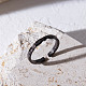 Кольца-манжеты из текстурированного серебра Shegrace 925 из стерлингового серебра(JR839A)-4