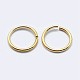 925 Sterling Silver Open Jump Rings(STER-F036-02G-0.6x6mm)-2