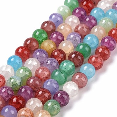 Crackle Glass Beads Strands(GLAA-F098-05C-03)-2