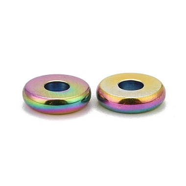 Ion Plating(IP)  Rainbow Color304 Stainless Steel Spacer Beads(STAS-F136-02M)-2
