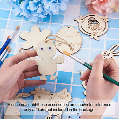 Wooden Cutouts Ornaments(WOOD-TA0002-39)-7