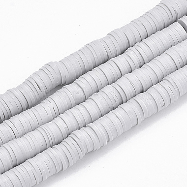 plats ronds espaceurs de perles en pâte polymère fait main(X-CLAY-R067-4.0mm-39)-3