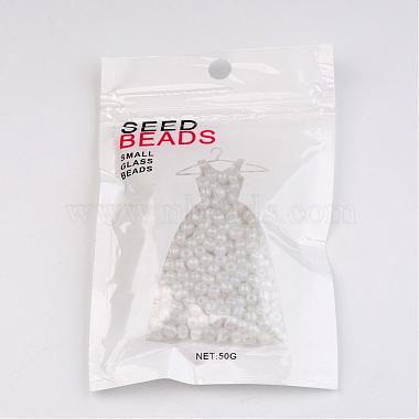 DIY Craft Beads 6/0 Ceylon Round Glass Seed Beads(X-SEED-A011-4mm-141)-3