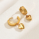 Elegant Heart-shaped Earrings in Classic Fashion for Women(TZ6208)-1