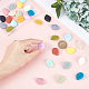Elite 30Pcs 15 Colors Silicone Beads(SIL-PH0001-05)-5