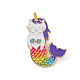 Unicorns Mermaid Alloy Enamel Brooches for Backpack Clothes(JEWB-D063-02G)-1
