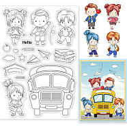 PVC Plastic Stamps, for DIY Scrapbooking, Photo Album Decorative, Cards Making, Stamp Sheets, 16x11x0.3cm(DIY-WH0167-57-0298)