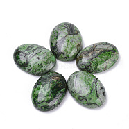 Natural Ripple Jasper Cabochons, Oval, Dyed, 25x18x7~8mm(G-T062-21)