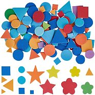 Foam Stickers Self-Adhesive Stickers, Decorations Stickers, for Crafts Arts Making Kids Gifts, Geometric & Star & Flower, Mixed Color, 6~44x10~46x1.5~3mm(DIY-NB0003-19)