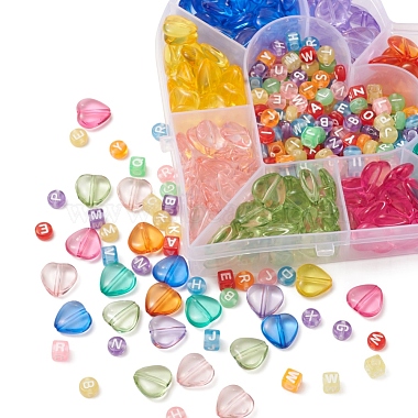 420Pcs Transparent Acrylic Beads(TACR-YW0001-53)-4