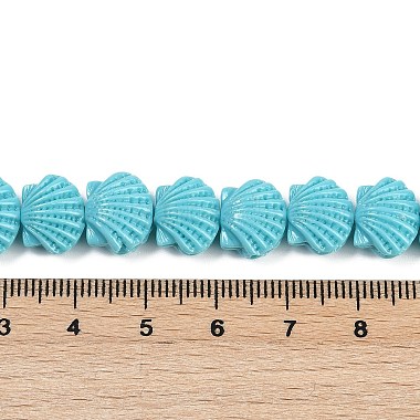 Synthetic Coral Dyed Carved Beads Strands(CORA-K009-05A-08)-3