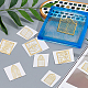 Olycraft 9Pcs 9 Styles Nickel Self-adhesive Picture Stickers(DIY-OC0004-32)-3