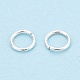 925 Sterling Silver Open Jump Rings(STER-N017-30B-S)-2