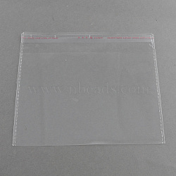 OPP Cellophane Bags, Rectangle, Clear, 14x16cm, Unilateral Thickness: 0.035mm, Inner Measure: 11x16cm(OPC-S015-03)