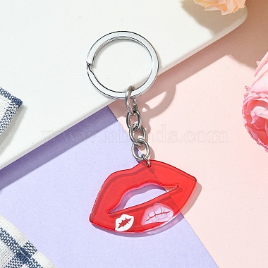 Valentine's Day Acrylic Keychain(KEYC-YW00020-01)-3