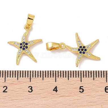 Real 18K Gold Plated Brass Micro Pave Cubic Zirconia Pendants(KK-L209-040G-01)-3