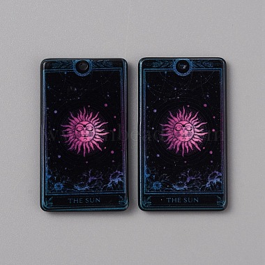 Halloween  Acrylic Pendants(OACR-CJC0006-08D)-1