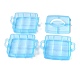 Rectangle Portable PP Plastic Detachable Storage Box(CON-D007-02E)-5
