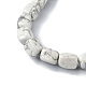 howlite naturelles brins de perles(G-F743-02S)-4