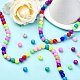 Baking Paint Glass Beads Strands(DGLA-MSMC001-11)-5