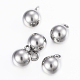 304 Stainless Steel Sphere Charms(X-STAS-H394-11P)-1