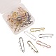 30Pcs 6 Colors Iron Safety Pins(IFIN-CJ0001-56)-1