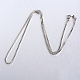 304 Stainless Steel Box Chain Necklaces(STAS-O053-27P)-2