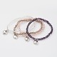 Glass Beads Stretch Bracelets(X-BJEW-JB02450)-1