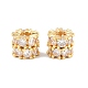 Brass Micro Pave Clear Cubic Zirconia Beads(KK-CBA78C7-12G)-2