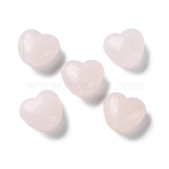 Opaque Acrylic Beads, Heart, Lavender Blush, 9x10x5.5mm, Hole: 1.5mm(MACR-F079-04F)
