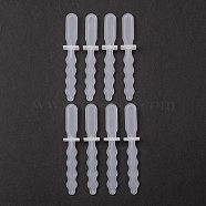 Silicone Molds, Ice Pop Molds, Dagger, White, 86x15x2mm, about 20pcs/set(BAKE-PW0001-082)