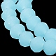 Brins de perles de verre de couleur unie imitation jade(EGLA-A034-J3mm-MD04)-5