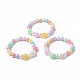 Kids Acrylic Beaded Stretch Bracelets(BJEW-JB04837-M)-1