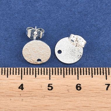 304 Stainless Steel Stud Earring Findings(STAS-Z021-B-01S)-2