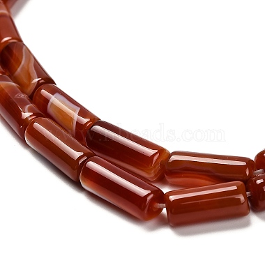 Dyed Natural Agate Beads Strands(G-G203-01D)-4