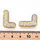 Brass Micro Pave Cubic Zirconia Pendants(KK-N254-06G-L)-3