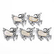 Sheep Alloy Brooch(PALLOY-N166-003-A02-RS)-1