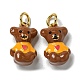 Rack Plating Brass Enamel Charms(KK-S366-02G)-1