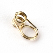 201 Stainless Steel Guides Ring, Fishing Accessory, Light Gold, 5x3x2mm, Hole: 1.4mm and 2.5mm(FIND-WH0077-20E)