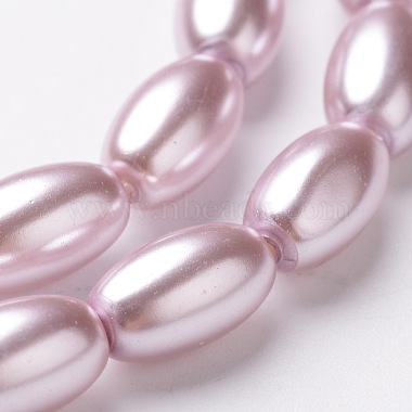 Rice Grade A Glass Pearl Beads Strands(HY-E001-06)-2
