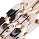 agate perles brins(G-H342-B03-01A)-2